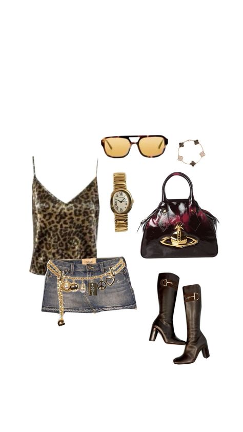 #cheetah #jaguar #leopardprint #glamour #maximalist #jewelry #gold #outfit #inspo #ootd #fits Cheetah Outfit, Maximalist Outfits, Cheetah Print Outfits, Maximalist Jewelry, Glamour Outfit, Gold Outfit, Halloween Costume Ideas, Jewelry Gold, Cheetah Print