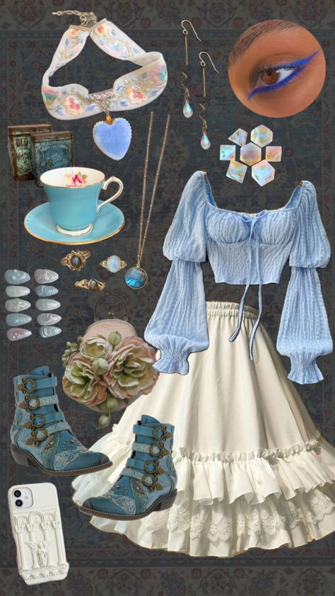 Cute Alice in wonderland inspired outfit #whimsical #fairycore #cottagecore #art #vintage #art #costume Wonderland Inspired Outfits, Alice In Wonderland Inspired Outfits, Cute Alice In Wonderland, Wonderland Outfit, Alice In Wonderland Outfit, Alice In Wonderland Inspired, Cottagecore Art, Art Costume, Fairycore Cottagecore