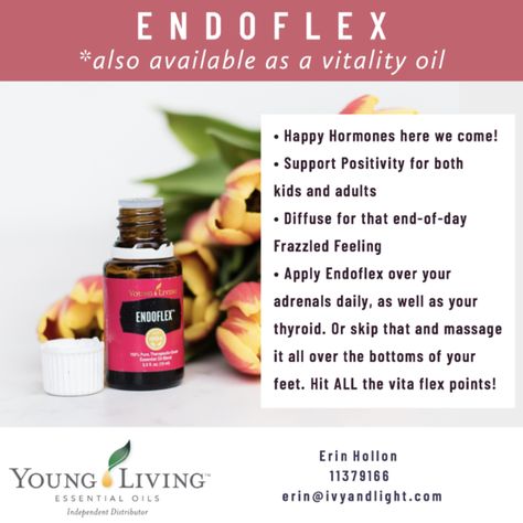 Essential Oils to Support Healthy Hormone Balance Endoflex Essential Oil, Hormone Balancing Essential Oils, Essential Oils For Thyroid, Young Living Oils Recipes, Living Oils Recipes, The Endocrine System, Above The Line, Young Living Essential Oils Recipes, Balance Hormones Naturally