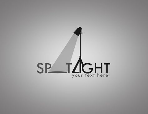 Spot light logo design Light Logo Design, Lamp Logo, Inmobiliaria Ideas, Light Logo, Text Logo Design, Typographic Logo, Lighting Logo, Logo Wall, Book Template