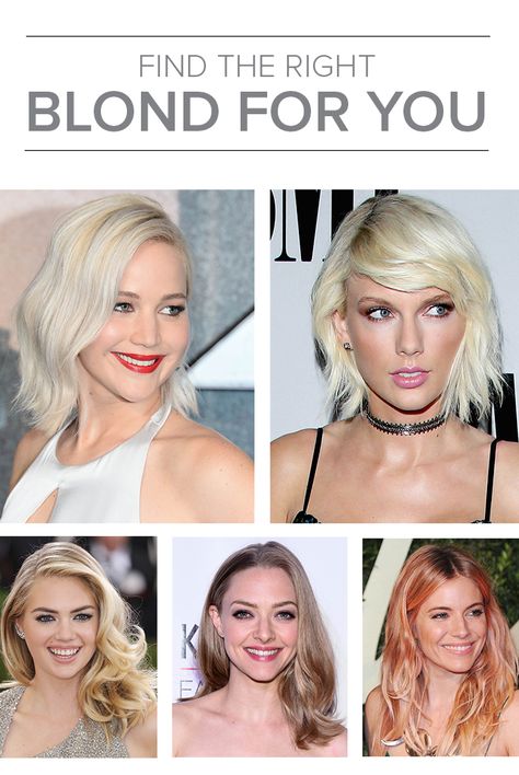 Fair Skin With Blonde Hair, Cool Blonde Celebrities, What Color Blonde For Skin Tone, Best Blonde For Pink Undertones, Types Of Blondes For Skin Tone, Golden Blonde Hair Olive Skin, What Color Blonde Is Right For Me, Types Of Platinum Blonde, Blonde Shades For Fair Skin