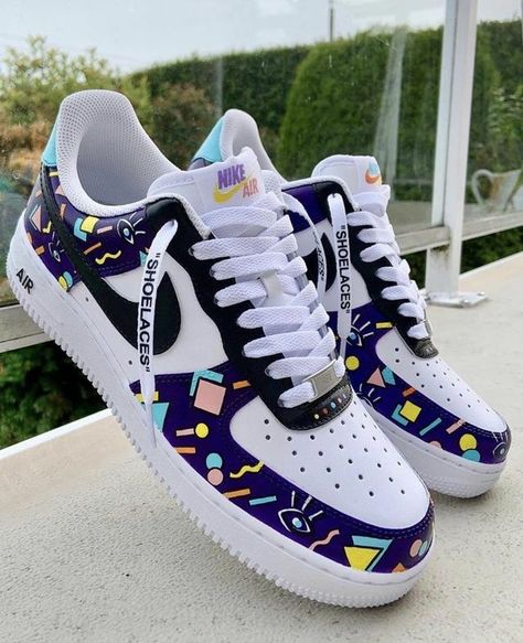 Shantel Henry on Twitter: "#custom #customshoes dm to purchase your shoes today free shipping… " Nike Blazer Outfit, Painted Shoes Diy, Custom Sneakers Diy, Shoe Painting, Custom Painted Shoes, Diy Sneakers, Custom Shoes Diy, Nike Shoes Air Force, White Nike Shoes