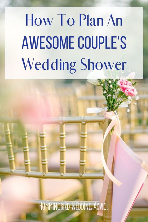 Ready to plan an awesome couple's wedding shower? A wedding shower that will celebrate both members of the couple getting married, with their favorite people? This post has all the tips for you. From where the couple's shower should be, to who gets invited, and what games or activities to play, it's there for your use! // getting married // couple's shower // wedding shower // bridal shower // non traditional wedding // non traditional couple // bride // groom // pre wedding event // parties // Wedding Shower For Bride And Groom, Bridal Shower Ideas For Couples, Bridal Shower After Wedding, Bridal Shower For Couples, Couples Bridal Shower Games, Wedding Shower For Couples, Couple Wedding Shower Ideas, Co Ed Wedding Shower Ideas, Couples Wedding Shower Decorations