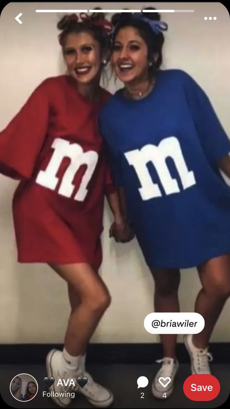 M M Halloween Costume Group, M M Halloween Costume, M&m Halloween Costume, Bestie Costumes, M Costumes, M&m Costume, Halloween Costume Group, Best Group Costumes, Group Costumes