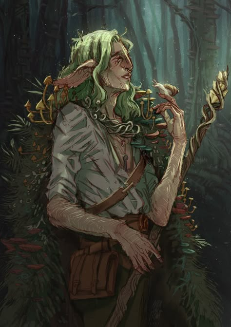 Dnd Firbolg, Dnd Druid, Npc Ideas, Pathfinder Character, Dnd Races, Dnd Character Ideas, D D Character Ideas, Dnd Ideas, Dungeons And Dragons Characters