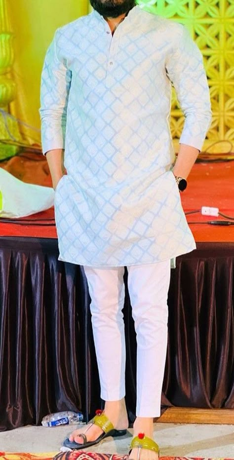 Kurta Paijama Design For Man, Ganpati Kurta Men, Kurta Designs Men's, Indian Wedding Suits Men, Jodhpuri Suits For Men, Indian Wedding Clothes For Men, Boys Kurta Design, Wedding Kurta For Men, Kurta Pajama Men