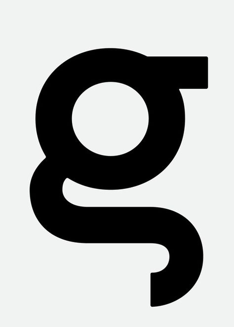 Lowercase G Typographie Logo, The Letter G, Logo Monogramme, Typography Love, Beautiful Typography, Uk Post, Letter G, Typography Letters, Typography Inspiration