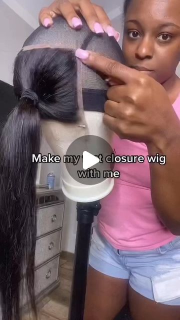 18K views · 1.4K likes | 𝐒𝐨𝐠𝐨𝐨𝐝𝐡𝐚𝐢𝐫® Human Hair Lace Wig Store on Instagram: "Make closure wig✨ very details tutorial 🙋🏽‍♀️ 🤔Yay or nay??? 8"-50" hair bundles in stock now!!!   👉 Follow the creator Tiktok @denishamelancon 👉 Click my bio link "#hairbundles " 👉 DM for wholesale business  —— 💛 www.sogoodhair.com √ 100% virgin human hair wigs, bundles,closure& frontal link in my bio 💋 #Valentinesale 20% off All Site #linkinbio . . .  #wigs #lacewig #lacefrontwigs #wigsforblackwomen #wigtutorial #blackhairstyles #wigslayer #lacewigs #meltdown #meltedhairline #wiginstall #wiginstallation #wiglife #wigstyling #pixiecut #queenshairstylist #masterstylist #bodywavehair #curlywig #bobwigs #blackgirlmagic #laceclosurewig #wigunits #sogoodhair" How To Fix Frontal Wig, How To Make Wigs, 360 Lace Frontal Wig Hairstyles, Closure Wig Styles, Wig Making Tutorial, Wig With Closure, Diy Hair Wig, 360 Frontal Wig, Wig Closure