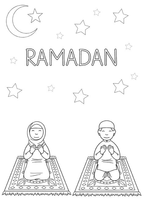 Ramadan kids colouring sheets. created using Twinkl Create. Ramadan Coloring Pages, Ramadan Coloring, Muslim Kids Crafts, Image Ramadan, Kids Colouring, Islamic Kids Activities, Ramadan Kids, Ramadan Kareem Decoration, Eid Crafts