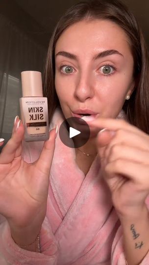 GRWM Trying the new REVOLUTION Skin Silk Serum Foundation | GRWM Trying the new REVOLUTION Skin Silk Serum Foundation | By Alissia Makeup Revolution Skin Silk, Serum Foundation, Makeup Revolution, Makeup Products, Serum, Foundation, Silk, Skin, Makeup