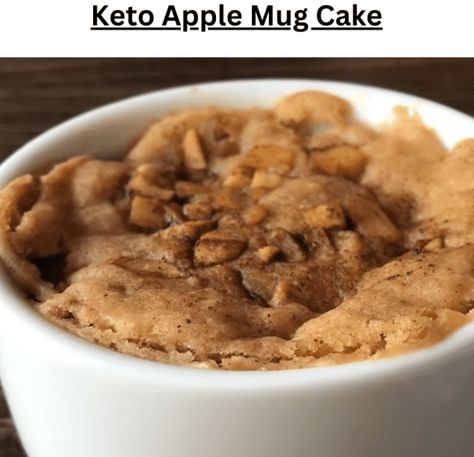 Keto Apple Mug Cake Keto Apple Mug Cake, Low Carb Apple Recipes, Keto Pumpkin Mug Cake Easy, Keto Banana Bread Mug Cake, Low Carb Pumpkin Mug Cake, Keto Apple Recipes, Keto Pumpkin Pie Mug Cake, Keto Fruit, Low Carb Brownies