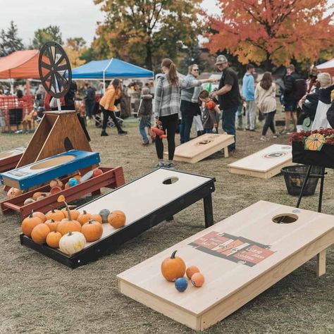 9 Inspiring Fall Festival Games to Enjoy With Friends - ostrali.com Easy Fall Carnival Games, Fall Festival Game Ideas, Harvest Festival Games, Fall Carnival Games, Fall Festival Activities, Fall Festival Games, Enjoy With Friends, Halloween Gender Reveal, Fall Carnival