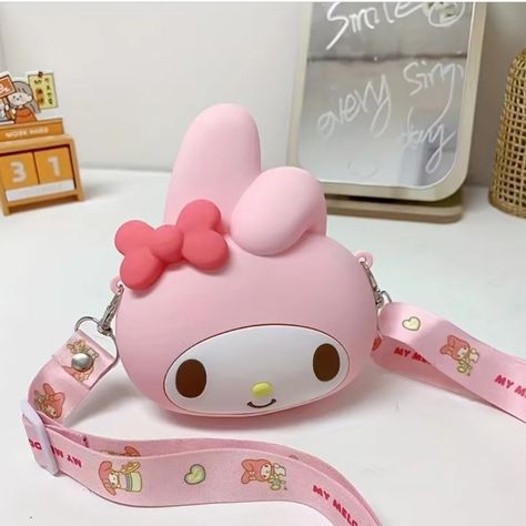 Nwt! Sanrio My Melody Light Pink Trendy Kawaii Silicone Crossbody Purse New Size: 3.94"5.51"3.15" Features: New With Tags. In Great Condition. Light Pink In Color. Silicone Crossbody Purse With Detachable Straps. Kawaii, Kawaii Purses, My Melody, Hello Kitty, Sanrio, Sanrio Purses, Silicone, Maximist, Y2k, Indie, Baby Girl, Trendy, Soft Girl, Pink Core Hb Bin Indie Baby, Kawaii Purse, Pink Core, Melody Hello Kitty, Sanrio My Melody, My Melody, Soft Girl, Product Photos, Crossbody Purse