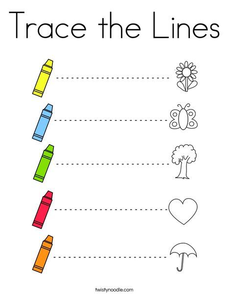 Trace the Lines Coloring Page - Twisty Noodle Straight Line Tracing Worksheets Free Printables, Pre Writing Activities Prewriting Skills, Tracing Activities For Toddlers, Prewriting Worksheets, Trace The Lines, Line Tracing Worksheets, Preschool Color Activities, Line Tracing, Tracing Worksheets Free