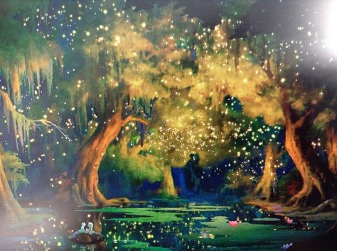 Disney Desktop Wallpaper, Straight On Till Morning, Kingdom Hearts Worlds, Second Star To The Right, Disney Notebook, Princesa Tiana, Frog Wallpaper, Pretty Artwork, Room Wall Painting