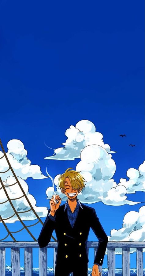 #onepiece #onepiecewallpaper #sanji #sanjionepiece Sanji Wallpaper Iphone, Sanji Wallpaper, One Piece Aesthetic, One Piece Gif, One Piece World, One Piece Cartoon, 2160x3840 Wallpaper, One Piece Crew, One Piece Wallpaper Iphone