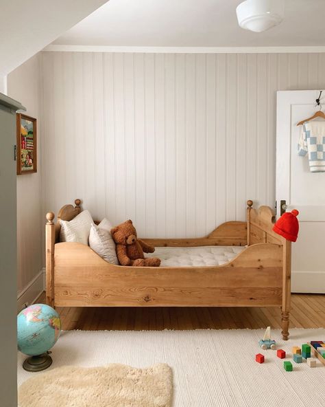 Bri on Instagram: “Teddy bears, boats, Battlestar Galactica. 🧸⛵️” Crib Tent, Kids Rooms Inspo, Montessori Bedroom, Shared Room, Toddler Bedrooms, Battlestar Galactica, Big Boy Room, Big Girl Rooms, Kids' Bed