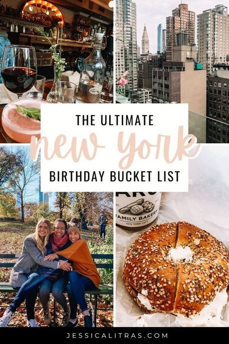 Fancy Birthday Ideas, New York City Birthday, Birthday Bucket List, Birthday In Nyc, New York Birthday, Birthday Ideas Nyc, New York Activities, Nyc November, Bakery New York