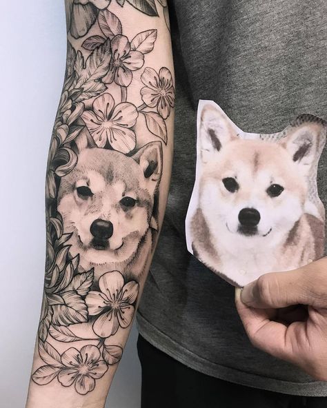 Rio Tattoo, Animal Lover Tattoo, Chihuahua Tattoo, Dog Portrait Tattoo, Lovers Tattoo, Dog Tattoo Ideas, Tattoos For Dog Lovers, Dog Memorial Tattoos, Dog Paw Tattoo