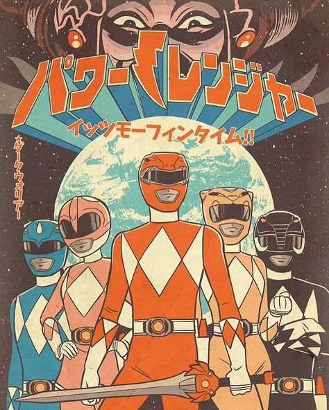 Power Rangers Poster, Power Rangers Comic, Power Rangers Zeo, Pink Power Rangers, Superhero Poster, Power Rangers Art, Go Go Power Rangers, Mighty Morphin Power Rangers, Gundam Art