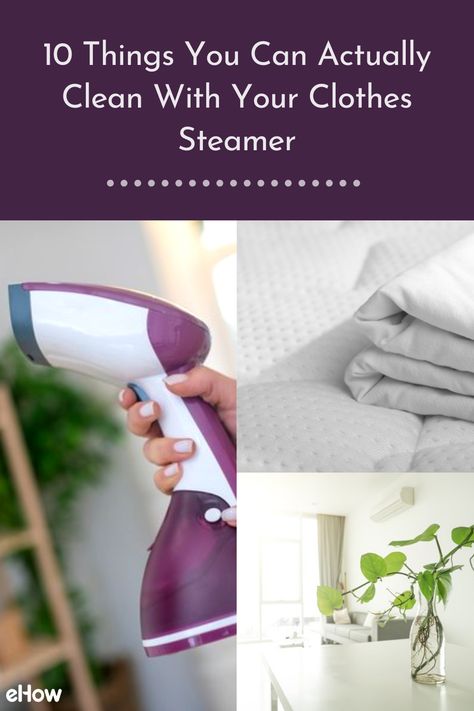 If you only pull out your clothes steamer when you've planning to wear linen, you're missing out on a ton of cleaning potential. Handheld clothes steamers are easy to use, totally portable and make quick work of loosening stains and sanitizing surfaces. Check the manufacturer's instructions before using this handy gadget for cleaning, though. Not only is it important to review safety instructions to prevent burns, but you'll want to know exactly how hot your particular steamer can get. Garment Steamer Hacks, How To Use A Steamer Clothes, Clothes Steamer Hacks, Clothes Steamer Station, Steamer Clothes, Alligator Tattoo, Carpet Steamer, Holistic Therapy, Deep Cleaning Hacks