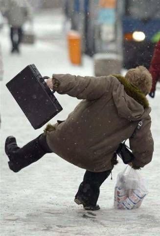 http://ciaranm.hubpages.com/hub/How-to-avoid-slipping-on-ice-and-snow Snow Shoveling, Winter In The City, Ice Cleats, Ligament Tear, Workers Compensation, Broken Ankle, Accident Injury, Shoveling Snow, Aging In Place