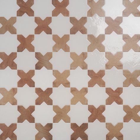 Shower Style, Shower Floor Tile, Tile Edge, Traditional Tile, Star Cross, White Polish, Commercial Flooring, Pool Tile, Handmade Tiles