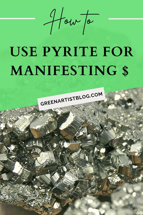 Pyrite – How To Use This Lucky Stone For Money Manifesting Guided Visualization, Wealth And Abundance, Thanks For The Support, Manifesting Wealth, Magical Life, Pyrite Crystal, Lucky Stone, Power Crystals, Lifestyle Art