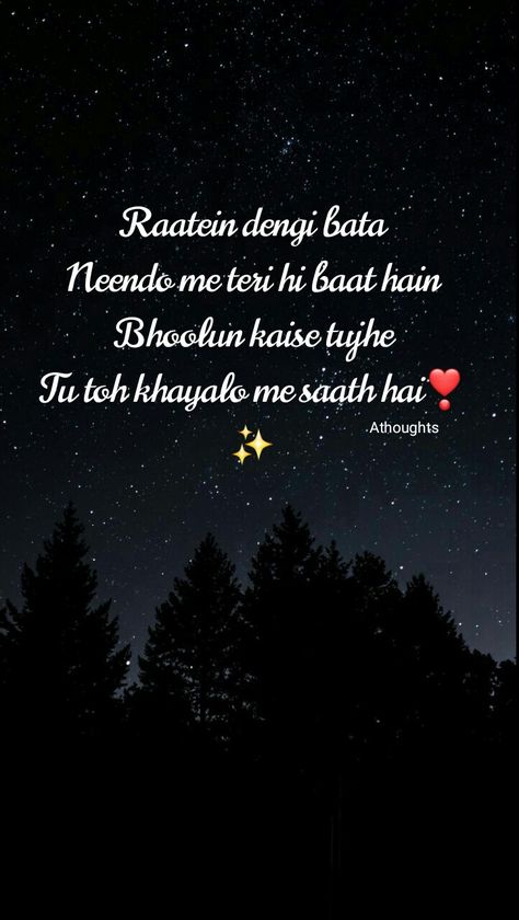 Raatein dengi bata Neendo me teri hi baat hain Bhoolun kaise tujhe Tu toh khayalo me saath hai❣✨ Song Bekhayali lyrics Athoughts Bekhayali Song Status, Broken Lyrics, Insta Caption, Kabir Singh, Songs Status, Feroze Khan, Touching Lines, Funky Quotes, Heart Touching Lines