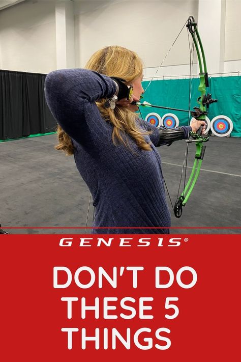 Most of us spend a lot of time figuring out what we should be doing when practicing archery or starting anything new. But do you know what NOT to do? Here are 5 things that you shouldn't do if you want a safe and effective archery practice. How To Do Archery, Nasp Archery, Ronin Tactics, Horse Essentials, Diy Archery Target, Archery For Beginners, Field Archery, Archery Practice, Archery Aesthetic