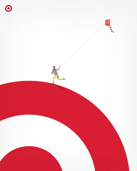 Target branding example Circle Branding Design, Target Branding, Allan Peters, Iconic Posters, Christmas Advertising, Minimal Illustration, Corporate Id, Iconic Poster, Mutual Fund