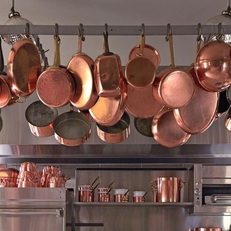 Saucepans, Copper Cookware, Copper Bowl, Very Interesting, Cooking Essentials, Pots And Pans, Martha Stewart, Bakeware, Falling In Love