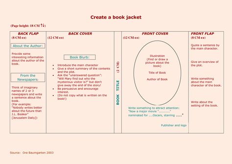 create a book jacket - template - design - cover Jacket Template, Life Graphic Design, Editing Checklist, Book Cover Design Template, Template Images, Create A Book, English Project, English Projects, Ideas Graphic Design