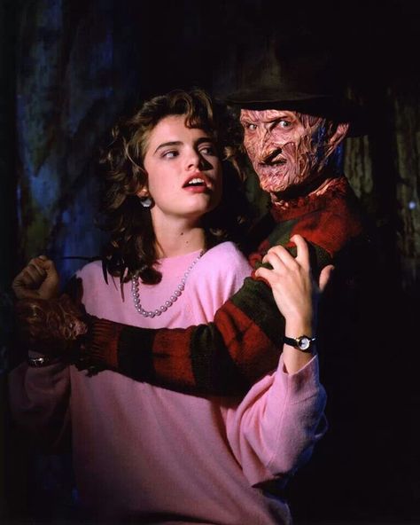 Nancy and Freddy Heather Langenkamp, Dream Warriors, Robert Englund, Horror Movie Icons, New Retro Wave, The Boogeyman, A Nightmare On Elm Street, Horror Icons, Classic Horror Movies