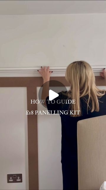 Jade Sweeney on Instagram: "ad STEP BY STEP GUIDE TO PUTTING UP THE £18 PANELLING KIT As requested 🥰 here is a slowed down version of the step by step Process of putting up the £18 panelling kit I got from @bandq_uk . This is part 1 and part 2 will be the wall light hack coming in a couple of days Here are a few extra tips I couldn’t get in the voiceover, inspired by the wall panelling guide from @bandq_uk! To work out even spacing I find drawing it out easiest! Roughly lay up against your wall how many panels you want. And then sketch it. Each panel strip is 10cm. So for me wall width was 310cm. I had 7 panels (10cm each) = 70cm. On my drawing this left me with 6 spaces between each panel. So 310-70= 240cm . 240cm/6 spaces = 40cm even gap between each panel piece. You will Paneling Sheets, Room Panelling, Living Room Panelling, Mdf Wall Panels, Country Style Living Room, Sketch It, Wooden Panelling, Painting Wood Paneling, Wall Paneling Diy