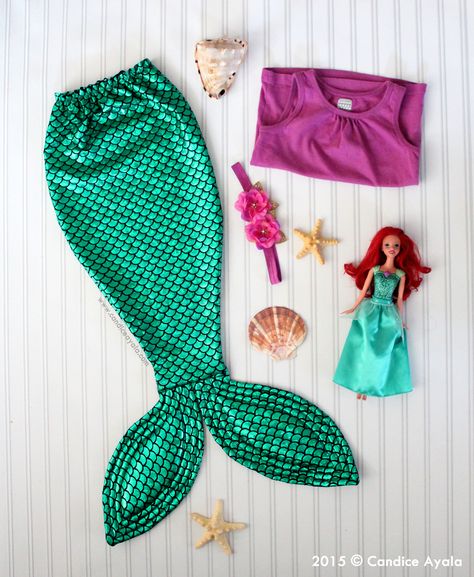 Mermaid Tail Sewing, Mermaid Dress Pattern, Mermaid Tail Blanket Pattern, Felt Mermaid, Diy Mermaid Tail, Mermaid Costume Diy, Doll Mermaid, Ariel Costumes, Mermaid Tails For Kids