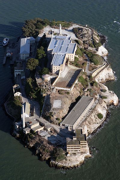 Alcatraz, San Francisco. California A fascinating place to visit, on the SF Bay Area tourist must do list Nicholas Flamel, Alcatraz Prison, San Francisco Tours, Alcatraz Island, Al Capone, San Francisco Travel, Ansel Adams, Haunted Places, Clint Eastwood