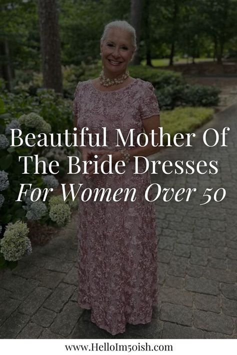 Celebrate your daughter's special day in style with my latest wedding fashion over 50 blog post featuring 5 stunning mother of the bride dresses designed to showcase your unique grace. From a long cap sleeve dress to a satin ballgown dress, these mother of the bride gowns exude timeless beauty and modern sophistication. Click the link to read more and find the perfect wedding guest dress for women over 50! Vintage Mother Of The Bride Dresses Grace Kelly Classy, Dillards Mother Of Bride Dresses, Mother Of The Bride Dresses Older Women, Mother Of The Bride Simple Dresses, Mother’s Gown For Wedding, November Wedding Mother Of The Bride, Vintage Mother Of The Groom Dresses, Mother Of The Bride Dresses Vintage Rustic, Dress For Grandma Of The Bride