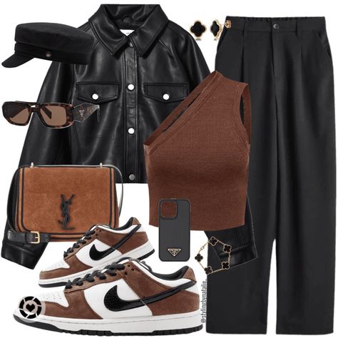 Fashion Style Inspiration, Mode Casual, Causual Outfits, High Fashion Street Style, Lookbook Outfits, Crop Jacket, Outfits Casuales, Nike Dunks, Daily Outfits