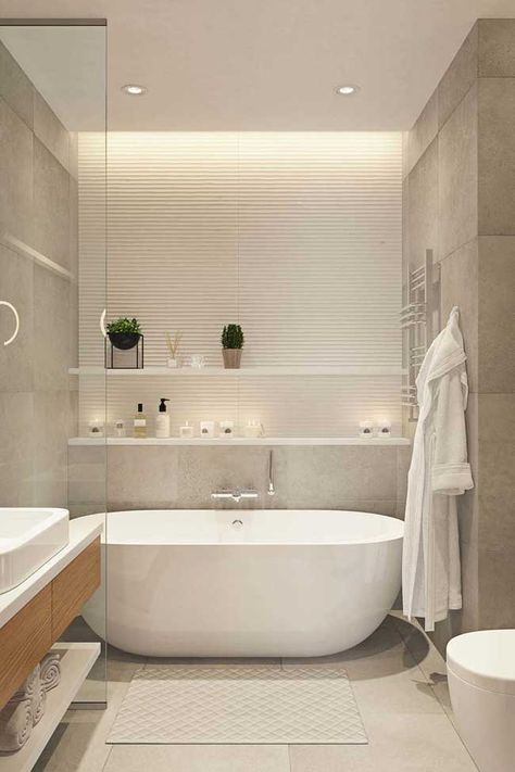 Minimal Bathrooms, Apartemen Studio, White Marble Bathrooms, Bath Redo, 아파트 인테리어, Apartment Bathroom, Bathroom Spa, Bathroom Layout, Bath Tub