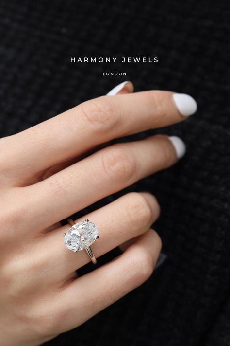 Oval Solitaire Engagement Ring, Oval Engagement Ring, Cute Engagement Rings, Bespoke Engagement Ring, Oval Engagement, Rings Jewelry Fashion, Dream Engagement, Dream Engagement Rings, Half Eternity Ring