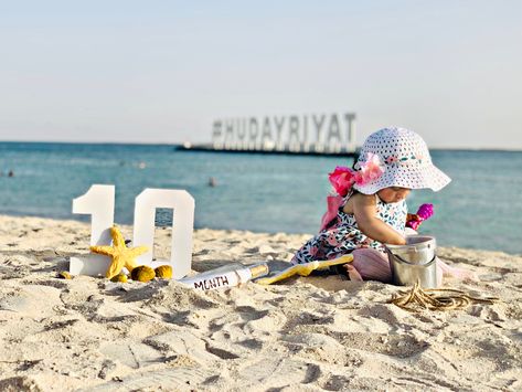 Photo of baby in beach 10months Baby Photoshoot, 10 Month Baby Photoshoot, 3 Month Baby Photoshoot, Monthly Baby Photos, Monthly Baby, 3 Month Baby, Baby Photoshoot, Baby Photo, Baby Month By Month