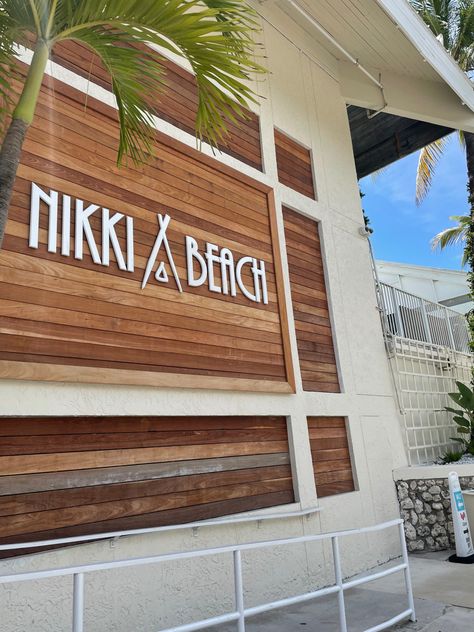 Nikki Beach Miami, Beach Location, Nikki Beach, Beach Bar, Nikko, Travel Tattoo, Dream Destinations, Miami Beach, Beautiful Beaches