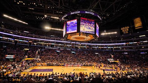 Lakers Stadium, Lakers Game, California Trip, Lakers Basketball, Desired Reality, Staples Center, Visual Board, Basketball Hoops, Nba Season