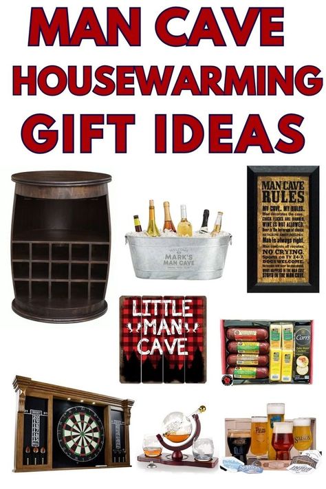 We’ve got the perfect housewarming gift ideas for those man cave spaces – something that every guy will be grateful to receive! From custom barware to wall art and more, this list of man cave gift ideas has it all. Get ready to wow the new homeowner and check out our suggestions today! Man Cave Gift Ideas, Cool Man Cave, Man Cave Rules, Housewarming Gift Ideas, Cool Man, Gifts For The Home, New Homeowner Gift, Man Cave Gifts, Be Grateful