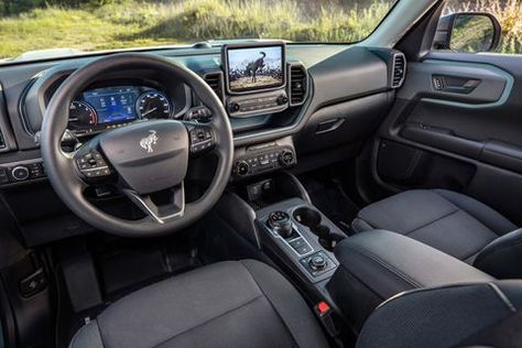 View Photos of the 2021 Ford Bronco Sport Ford Bronco Sport Interior, Bronco Sport Interior, Brown Bronco, Ford Bronco Interior, Bronco Interior, 2021 Ford Bronco Sport, Baddie Energy, Bronco Concept, Ford Bronco 2