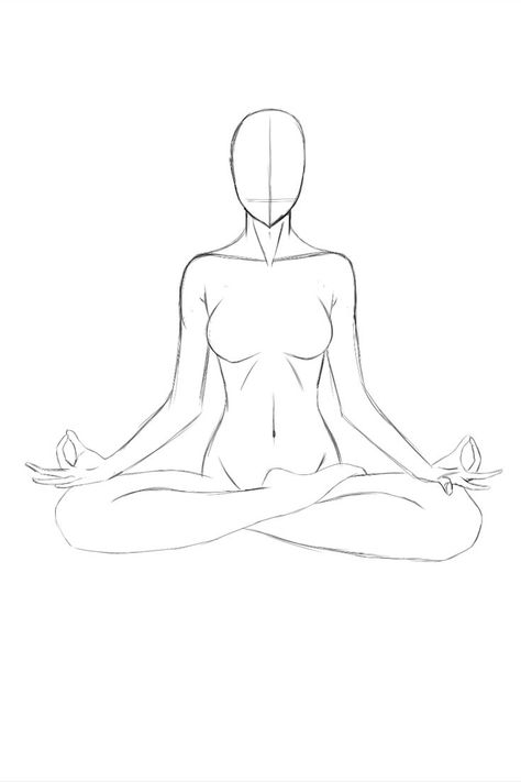 #yoga #draw #drawing #idea #art Yoga Drawing, Yoga Art, Yoga Pose, Drawing Poses, Eye Drawing, Art Therapy, Draw Drawing, Yoga Poses, Coloring Pages