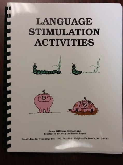 {Review} "Language Stimulation Activities" by Great Ideas for Teaching!!! Auditory Stimulation Activities, Language Stimulation Activities, Low Stimulation Activities, Auditory Verbal Therapy Activities, Receptive Language Activities Preschool, Auditory Verbal Therapy, Stimulation Activities, Language Development Activities, Slp Ideas