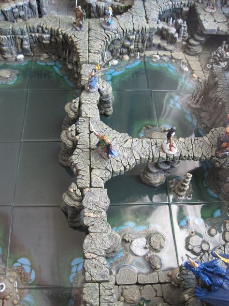 Wh40k Terrain, Bord Games, Dnd Room, Dnd Diy, Hirst Arts, Dnd Crafts, Dungeon Tiles, D&d Minis, Warhammer Terrain