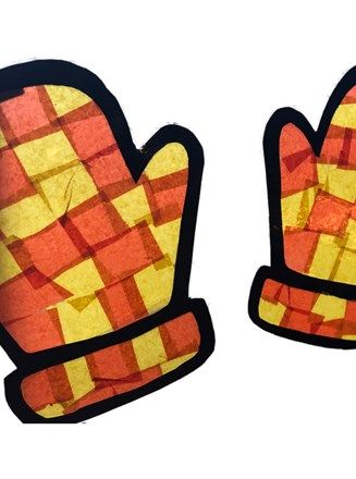 This mitten sun catcher craft allows kids to have fun creating a window decoration for the winter season with some tissue paper, contact paper, and a sheet of black paper. Stained Glass Tissue Paper, Winter Sports Crafts, Snow School, Sun Catcher Craft, Contact Paper Crafts, January Lesson Plans, Window Stars, Tissue Paper Craft, Christmas Stained Glass